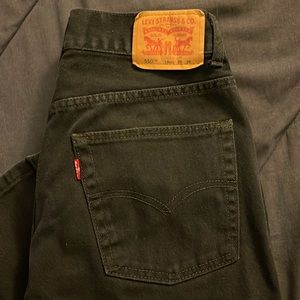 Levi’s 550 Black Jeans